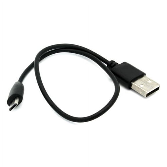 Verizon Samsung Galaxy S7 Edge Short 1ft USB Cable Rapid Charge Power Wire Sync MicroUSB Data Transfer Cord Black J1N