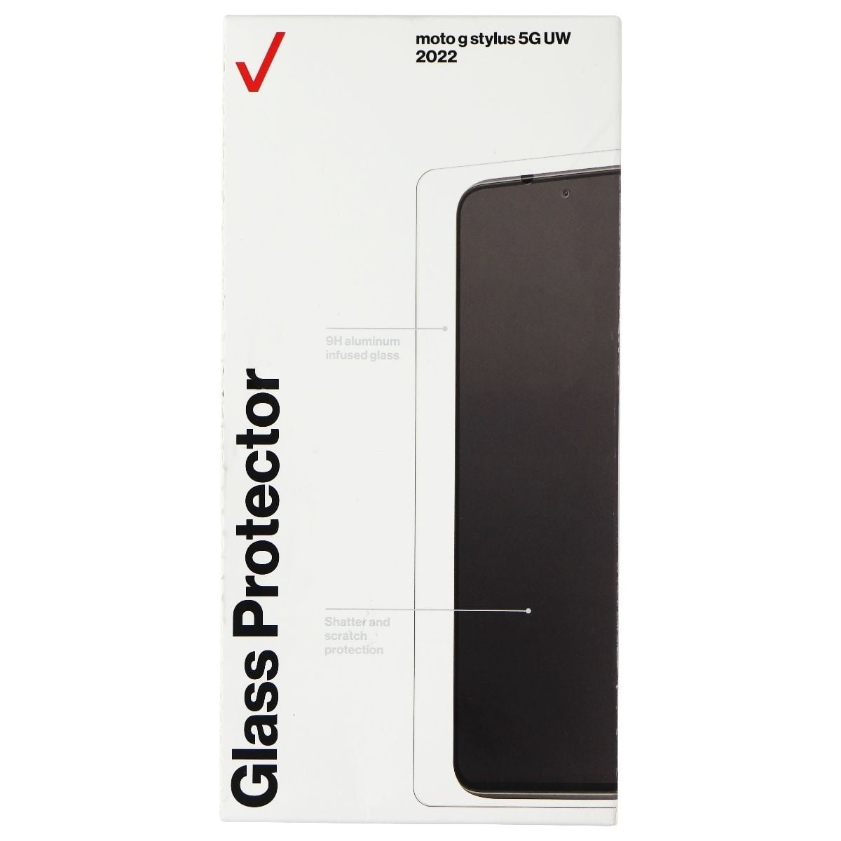 Verizon Tempered Glass Screen Protector for Motorola G Stylus 5G ...