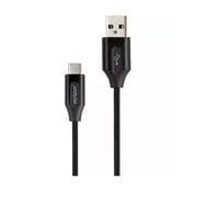 Verizon USB-C to USB-A Braided Charging Cable 6 ft. - Black