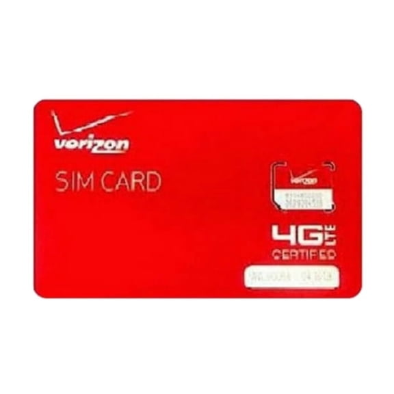 Verizon Wireless Micro 4G LTE Certified NFC 3FF Sim Card