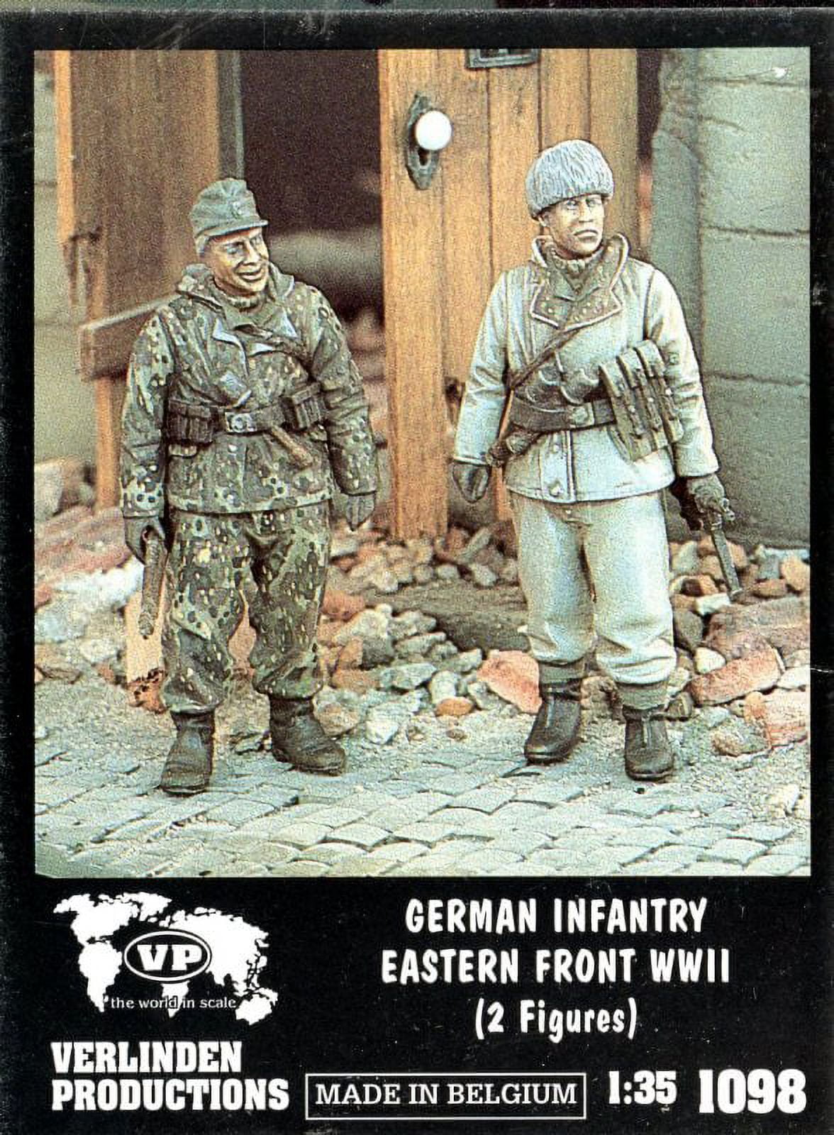 Verlinden Productions 1:35 WWII German Infantry Eastern Front Two