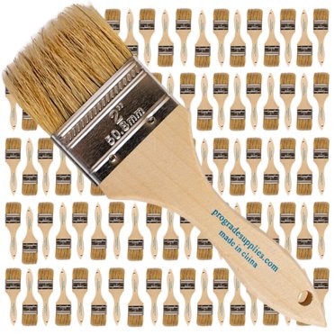 Vermeer 96-Pack Chip Brushes - For Paints, Stains, Varnishes, Glues & Gesso