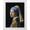 thumbnail image 1 of Vermeer, Jan 12x14 White Modern Wood Framed Museum Art Print Titled - Girl With A Pearl Earring, 1 of 4