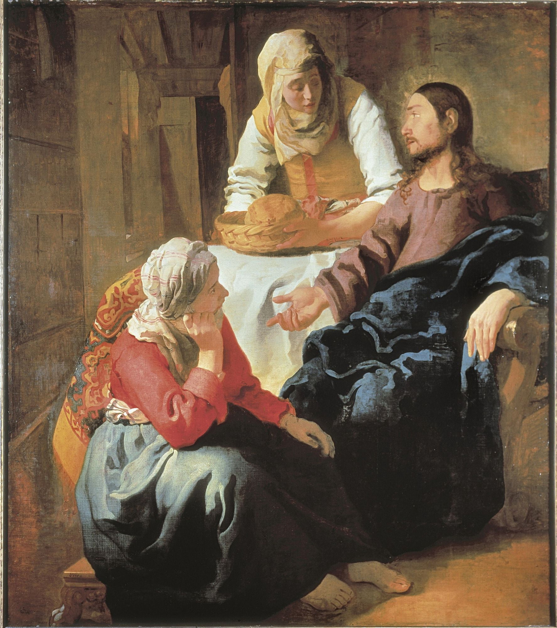 Vermeer Johannes (1632-1675) Canvas Art - (24 x 36)