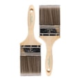 thumbnail image 1 of Vermeer Paint Brushes - 2-Pack - 3" Flat Brushes for All Latex and Oil Paints & Stains, 1 of 7