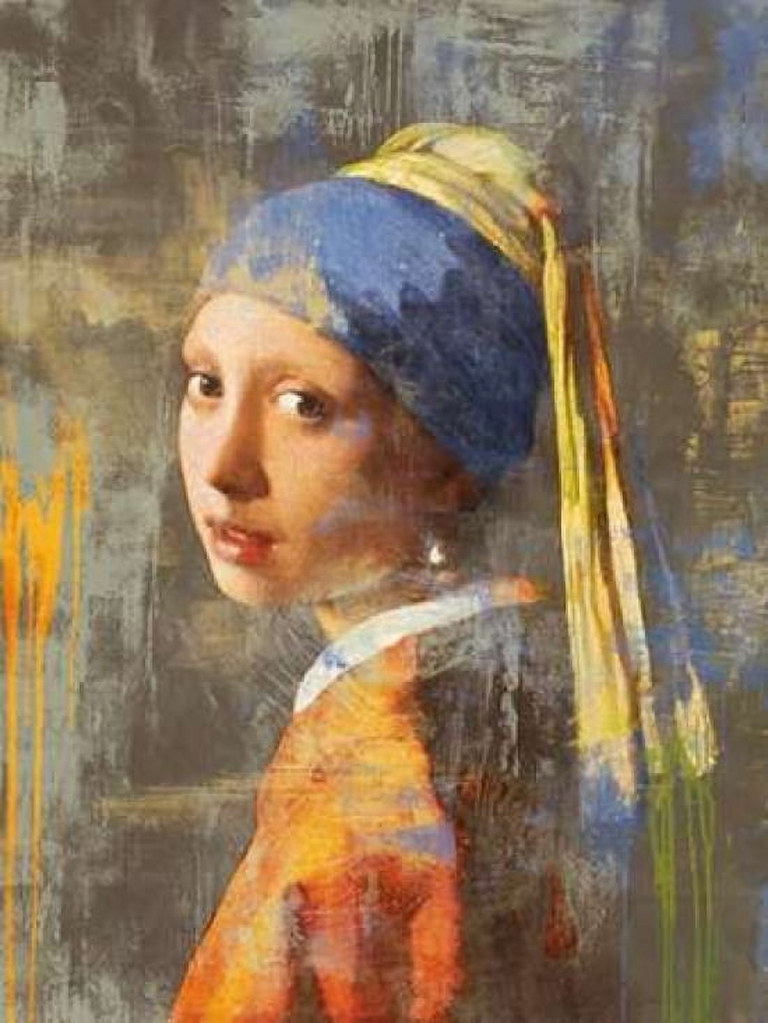Vermeers Girl 20 Canvas Art - Eric Chestier (22 x 28)