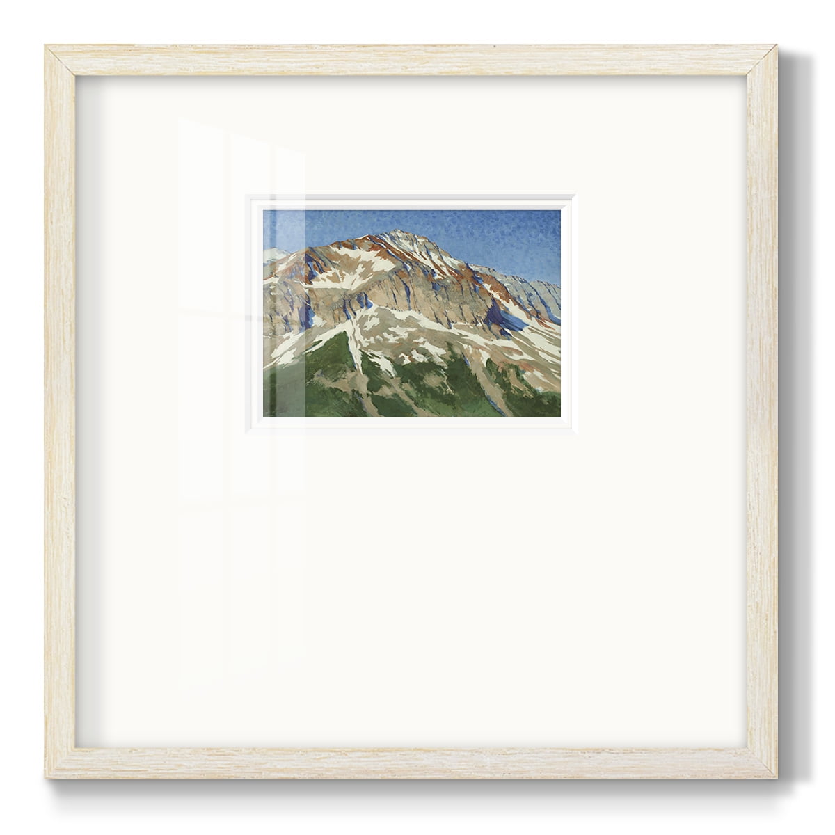 Vermillion AscentPremium Framed Print