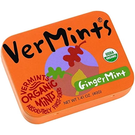 Vermints All Natural Breath Mints Gingermint - 1.41 Oz