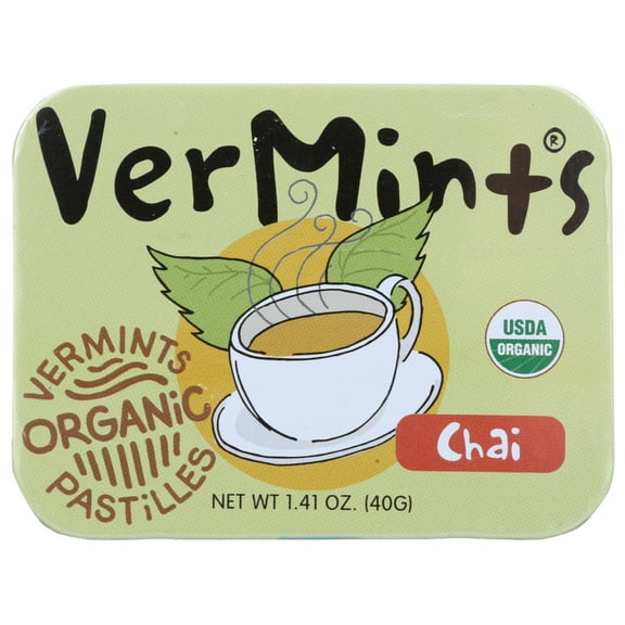 Vermints Pastilles, Chai Tin, 1.41 Oz.
