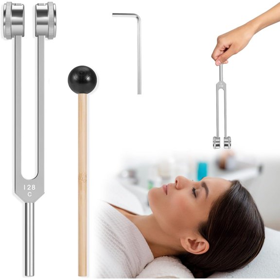 Vermiss 128 hz - The Healing Instrument Original,128 hz - Healing Tuning Fork, Perfect for Chakra Healing, Sound Therapy, and Meditation — Ideal Gift Choice