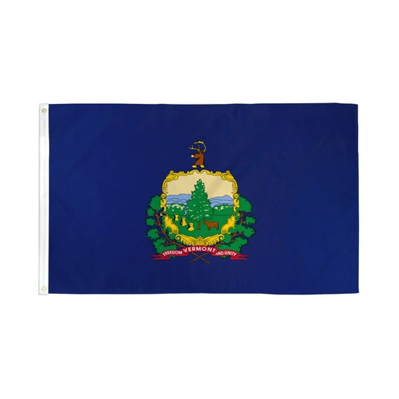 Vermont 3'X5' State Flag ROUGH TEX 68D Nylon