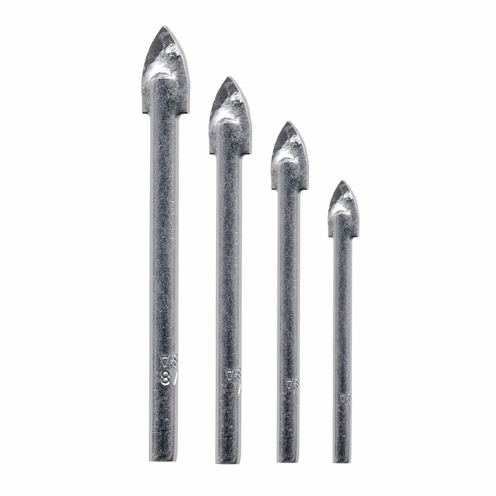 Vermont American 13310 4-Piece Glass & Tile Drill Bit Set
