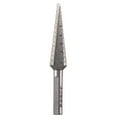 thumbnail image 1 of Vermont American 13374 1/8"-1/2" High Speed Steel Step Drill Bit, 1 of 2