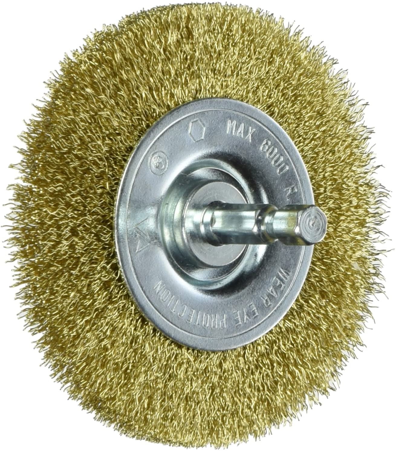 Vermont American 16792 - 3" Crimped Wire Wheel With Shank-Fine