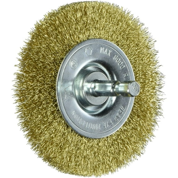 Vermont American 16792 - 3" Crimped Wire Wheel With Shank-Fine