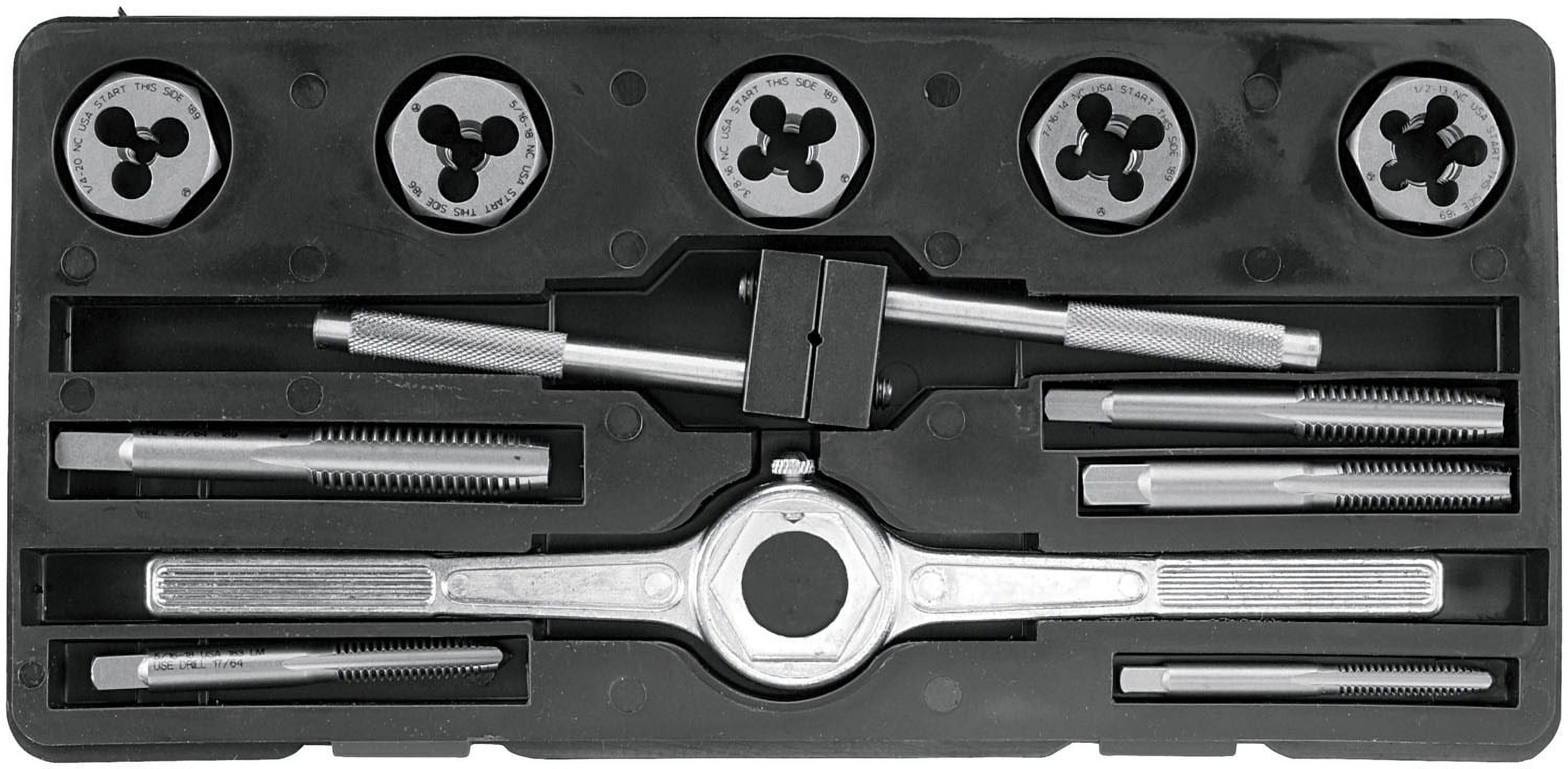 Vermont American 21722 12 Piece Starter Tap & Die Set