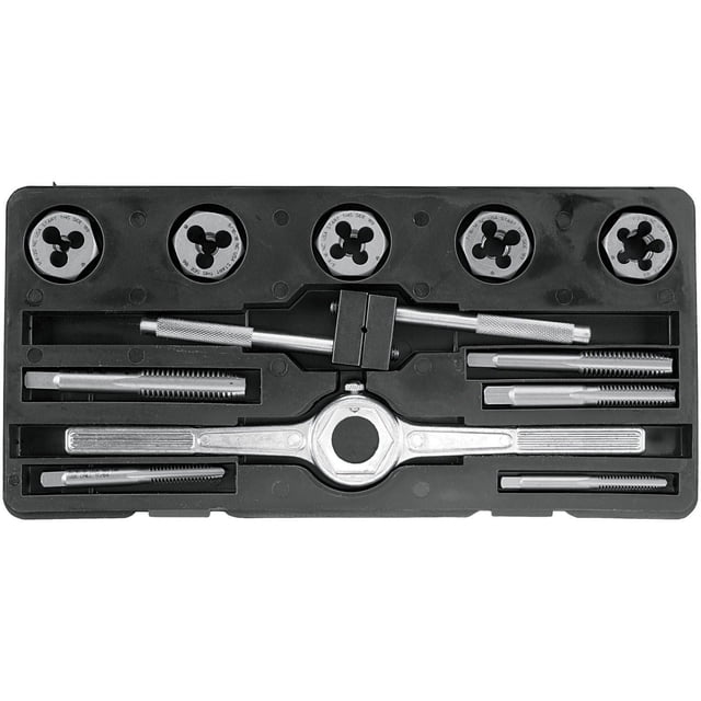 Vermont American 21722 12 Piece Starter Tap & Die Set