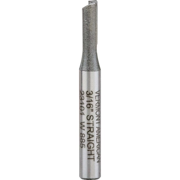 Vermont American 23101 0.18 x 0.5 in. Carbide Tip Router Bit
