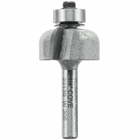 Vermont American 23139 1/4" Cove Router Bit