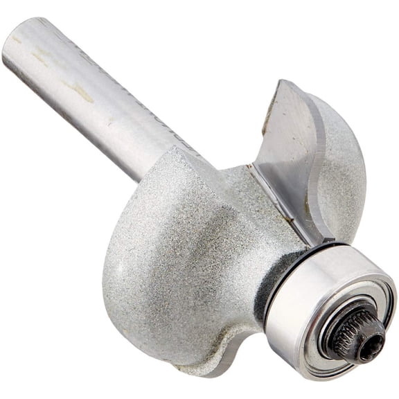 Vermont American Ogee Router Bit Carbide Tipped - 3/16 In. Radius, 1/4 In. Shank, 1/2 In. Bearing