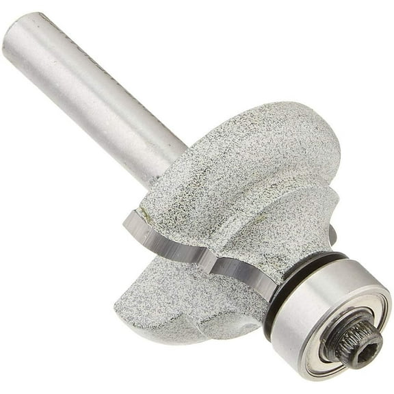 Vermont American Cove and Bead Router Bit - Carbide Tipped, 1/4 In. Shank, 3/16 In. Radius