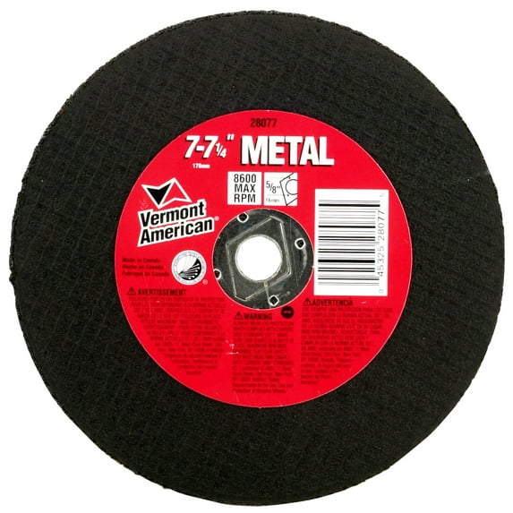 Vermont American 28077 7" To 7-1/4" Metal Cutting Blade