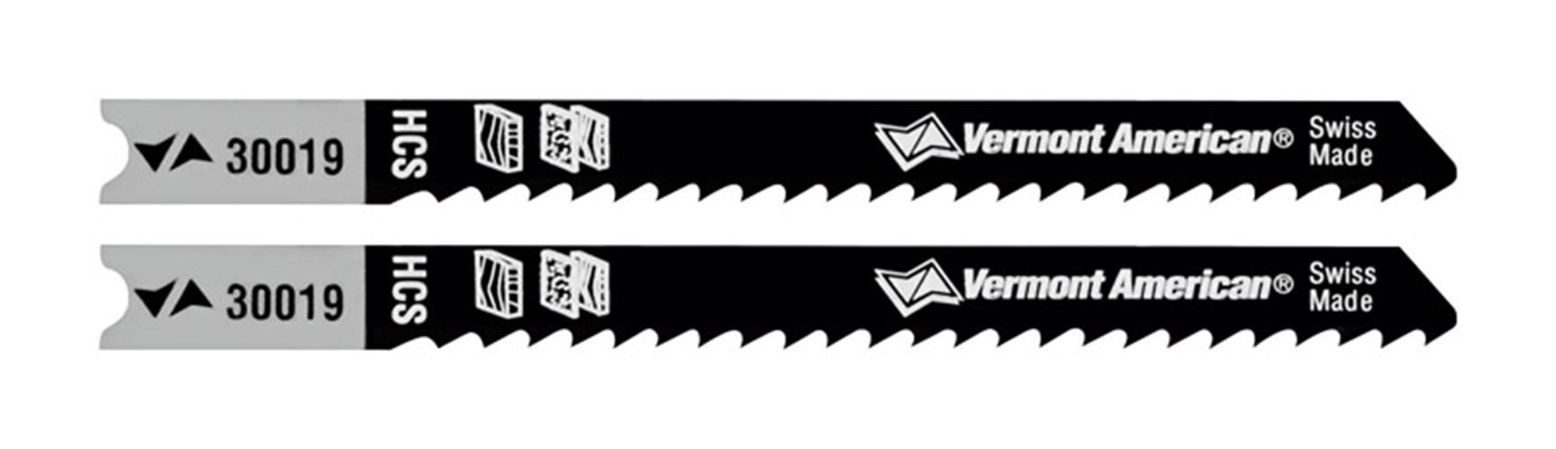 Vermont American 30019 High Carbon Steel U-Shank Jig Saw Blade 3-1/8 L in.