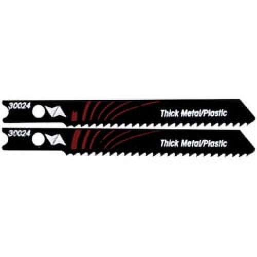 Vermont American 30024 - 2-3/4" 12TPI HSS Metal Cut U-Shk Jigsaw Blade