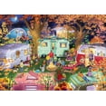 thumbnail image 1 of Vermont Christmas Company 1000-Piece Autumn Camping Jigsaw Puzzle, 1 of 3