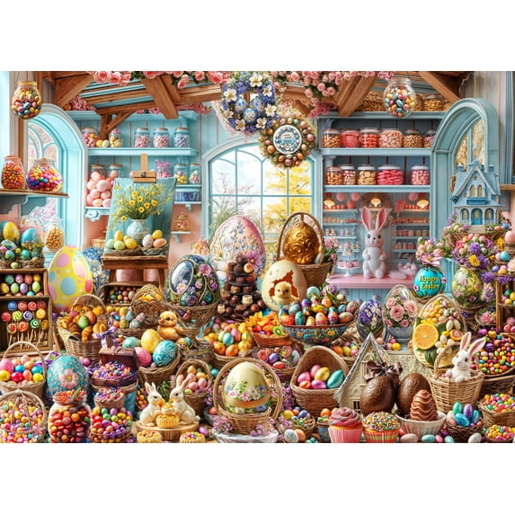 Vermont Christmas Company 1000-Piece Easter Shop