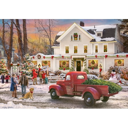 Vermont Christmas Company 1000-Piece The Inn at Christmas Jigsaw Puzzle