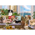 thumbnail image 1 of Vermont Christmas Company Dogs on The Sofa Jigsaw Puzzle 550 Piece, 1 of 3