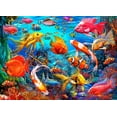 thumbnail interactive-video image 1 of Vermont Christmas Company Tropical Fish - 1000 Piece Jigsaw Puzzle, 1 of 4