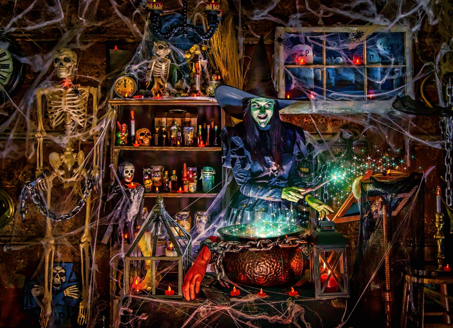Jigsaw Puzzles 1000 Pieces For Adults - Halloween Zimbabwe - View #2