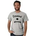 thumbnail image 1 of Vermont Cute Cursive Souvenir VT Plus Size Crewneck Graphic Tee Shirt Brisco Brands 5X, 1 of 5