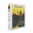 thumbnail image 1 of Vermont, Fisherman (1000 Piece Puzzle, Size 19x27, Challenging Jigsaw Puzzle for Adults and Family, Made in USA), 1 of 4