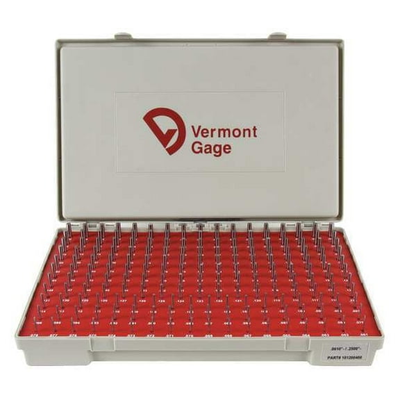 Vermont Gage Pin Gauge Set,Dimension Type " 101200400
