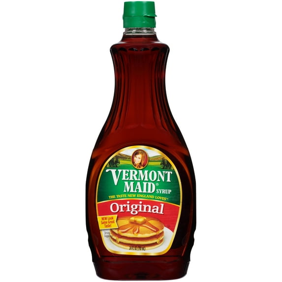 Vermont Maid Original Maple Syrup, 24 fl oz Pour Bottle