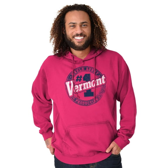 Vermont Maple Syrup is Number One Hoodie Sweatshirt Women Men Brisco Brands L