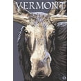 thumbnail image 1 of Vermont, Moose Up Close (9x12 Wall Art Print, Home Decor), 1 of 3