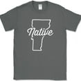 thumbnail image 1 of Vermont Native T-Shirt Funny Humor State Pride Geography Tee - Charcoal, 3XL, 1 of 1