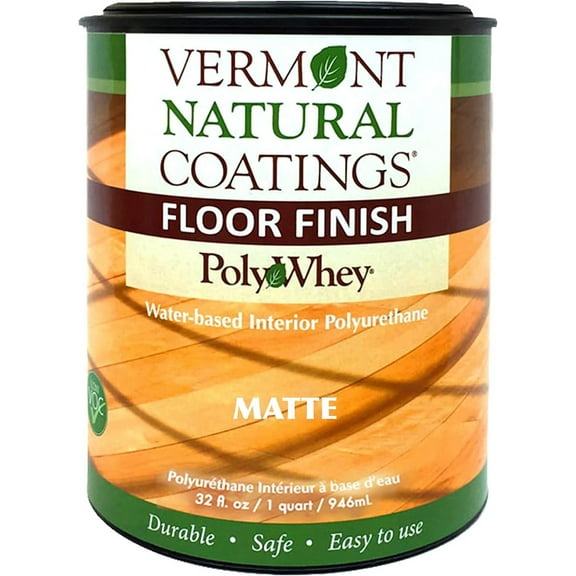 Vermont Natural Coatings PolyWhey Floor Finish Matte qt