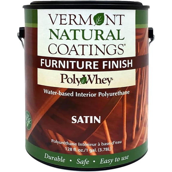 Vermont Natural Coatings PolyWhey Furniture Finish Satin gal
