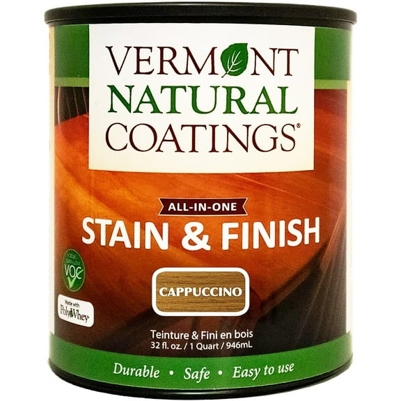 Vermont Natural Coatings PolyWhey Stain & Finish Cappuccino qt