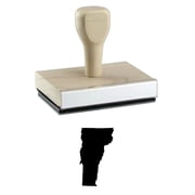 Vermont Rubber Stamp, 2 X 1" Wood Stamp