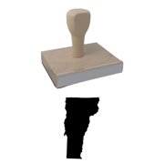 Vermont Rubber Stamp, 3 X 2" Wood Stamp