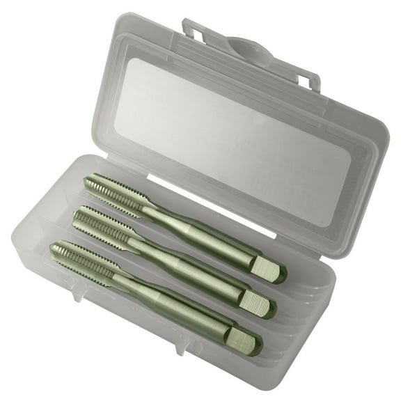 Vermont Tap & Die Greenfield Threading 342639 GT/VTD HTGP H3 4F GP T-P-B Hand Tap Set, 1/2 Inch - 20 UNF CA3