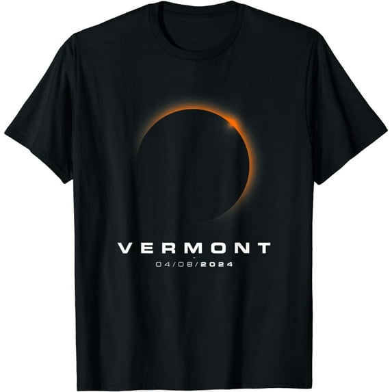 Vermont Total Solar Eclipse 2024 - Vermont Solar Eclipse T-Shirt