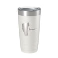 thumbnail image 1 of Vermont Tumbler Home State Travel Mug Insulated Laser Engraved Map Coffee Cup 20 oz White, 1 of 1