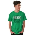 thumbnail image 1 of Vermont VT Student Campus Pride Seal Plus Size Crewneck Graphic Tee Shirt Brisco Brands 2X, 1 of 3